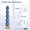 Vibrating Anal Beads Sex Toys Butt Plug Prostate Massager Bullet Vibrator