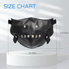 BDSM Leather Half Face Restraints Mask