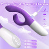 G-Spot Vibrator and Clitoral Stimulator with 10 Sucking and Vibrating Modes