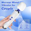 Vibrator Wand Massager with Male Masturbator Attachment