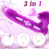 G-Spot/Anal Vibrator with 10 Thrusting and Vibrating Modes and 3 Sucking Modes