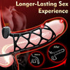 Vibrating Penis Ring Cock Sleeve Adult Sex Toys for Men