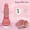 2.15'' Giant Thrusting Vibrating Dildo